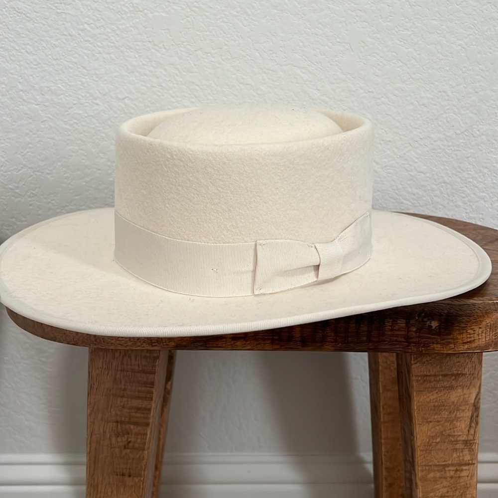 Olive & Pique Vida Wool Felt Gambler Hat